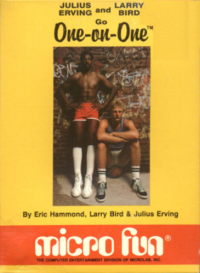 One-on-One Colecovision  box art